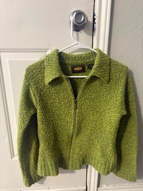 Vintage free people zip up sweater